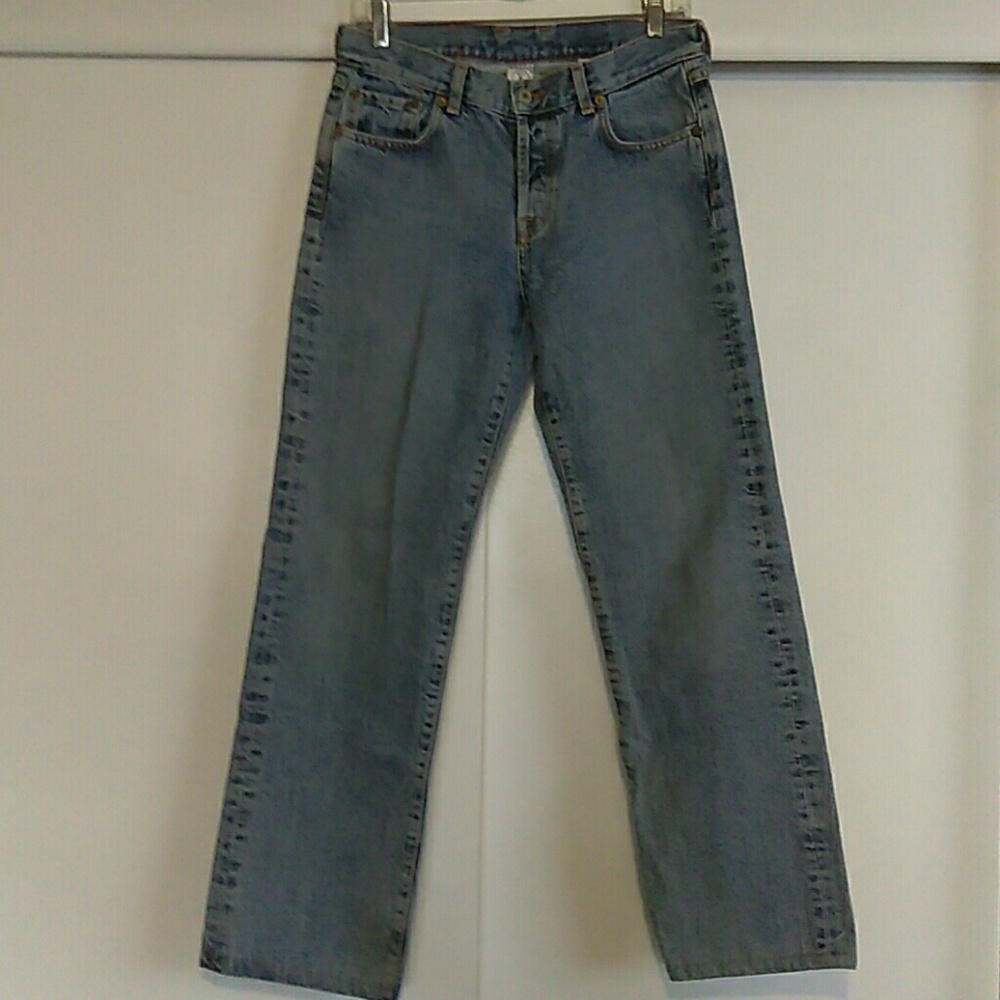 Vintage Lucky Brand button closure dungarees